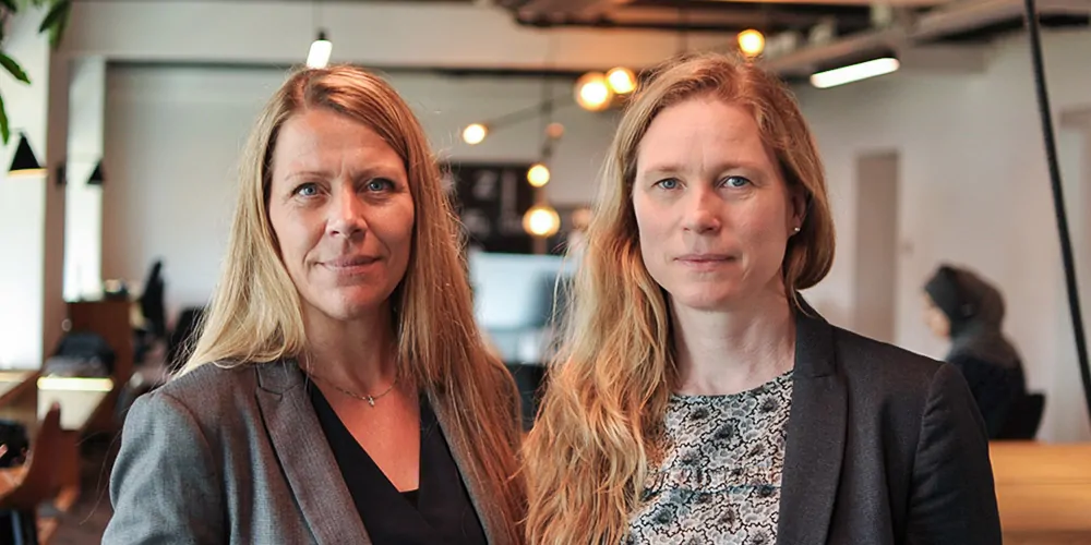 Lene Kiib Hecht og Birgitte Hartvig Schousboe